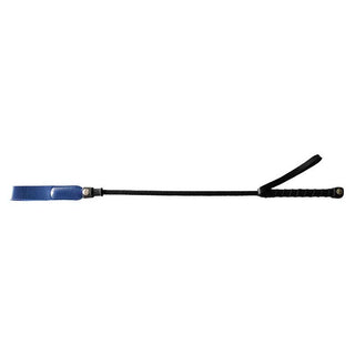 Rouge Fifty Times Hotter Short Riding Crop Slim Tip 20in - Black