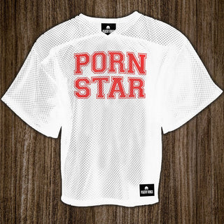 "PORN STAR" Mesh Football Jersey