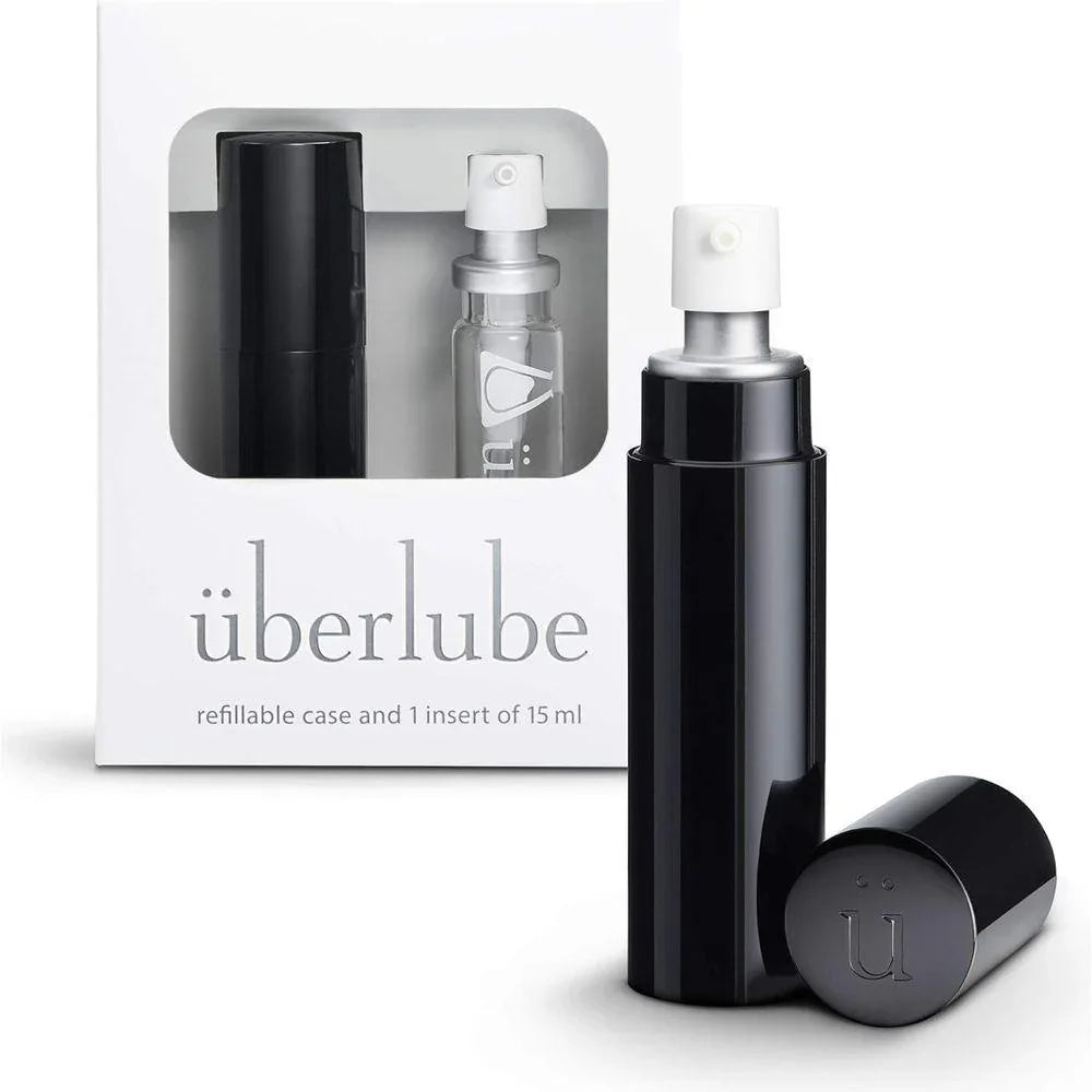 Uber Lube Good-to-Go Black 15ml Circus of Books Uber Lube Good-to-Go Black 15ml Circus of Books