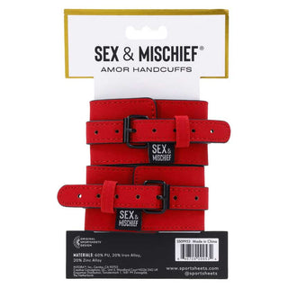 Sex and Mischief by Sportsheets Amor Handcuffs