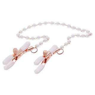 Sportsheets Peaches 'n CreaMe Pearl Nipple Clamps