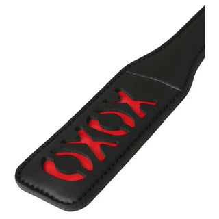 Sex & Mischief XOXO Paddle 12in - Black