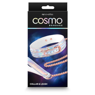 Cosmo Bondage Rainbow Collar & Leash