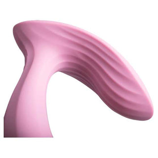 Svakom Erica Rechargeable Silicone App Compatible Dual Vibrator with Clitoral Stimulator and Remote Control -Dusty Blue