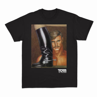 Peachy Kings - Tom of Finland "BOOT BOY" T-shirt - Black