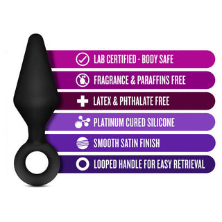 Luxe Night Rimmer Kit Anal Plug With Handle