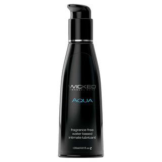 Wicked Aqua Water Based Lubricant Fragrance Free 2oz