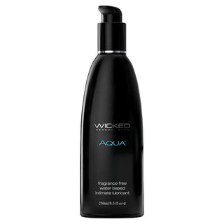 Wicked Aqua Water Based Lubricant Fragrance Free 4oz