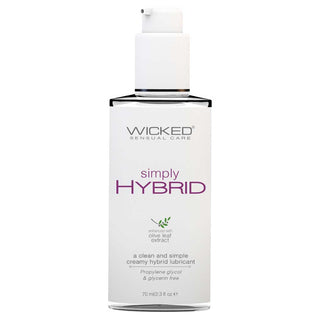 Wicked Simply Hybrid Lubricant with Olive Leaf Extract 4oz