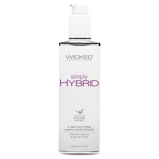 Wicked Simply Hybrid Lubricant with Olive Leaf Extract 4oz