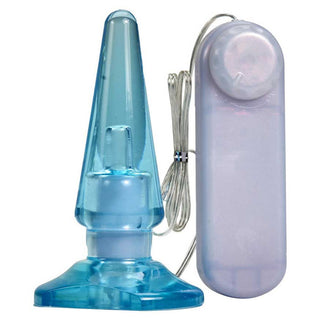 B Yours Basic Pleaser Remote-Control 4.25" Vibrating Anal Plug