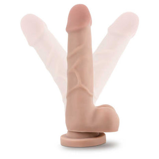 Dr. Skin Silver Collection Basic 7 Dildo 7in - Vanilla