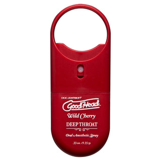 GoodHead Deep Throat To-Go Oral Anesthetic Spray - Strawberry .33oz