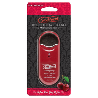 GoodHead Deep Throat To-Go Oral Anesthetic Spray Cotton Candy .33oz