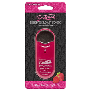 GoodHead Deep Throat To-Go Oral Anesthetic Spray Wild Watermelon .33oz