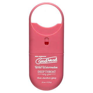 GoodHead Deep Throat To-Go Oral Anesthetic Spray Cotton Candy .33oz