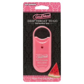 GoodHead Deep Throat To-Go Oral Anesthetic Spray - Cherry .33oz