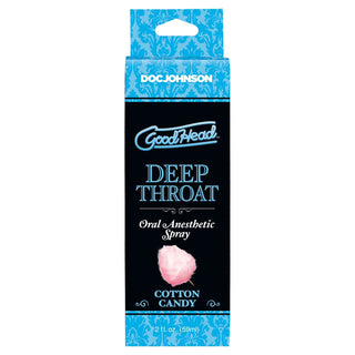 GoodHead Deep Throat Oral Anesthetic Spray Sexy Cinnamon 2oz
