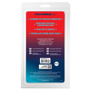 Doc Johnson Classic Butt Plug - Medium - Vanilla