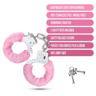 Temptasia - Beginner Cuffs - Pink