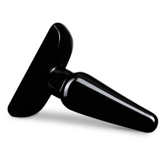 Anal Adventures Basic Anal Plug - Large - Black
