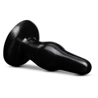 Anal Adventures Pleasure Black 4.25" Anal Plug