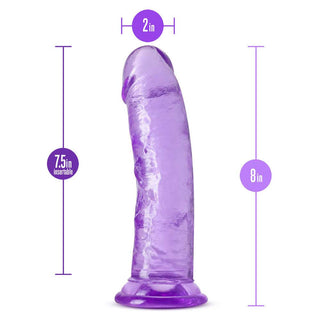 B Yours Plus Roar N’ Ride 8" Dildo With Suction Cup Base