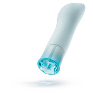 Oh My Gem Charm Rechargeable Silicone Vibrator - Amethyst Purple