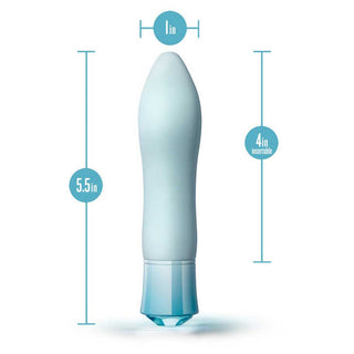 Oh My Gem Charm Rechargeable Silicone Vibrator - Amethyst Purple