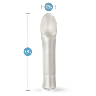 Oh My Gem Charm Rechargeable Silicone Vibrator - Amethyst Purple