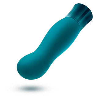 Oh My Gem - Classy Rechargeable Silicone Vibrator - Garnet Red