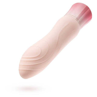Oh My Gem - Classy Rechargeable Silicone Vibrator - Garnet Red