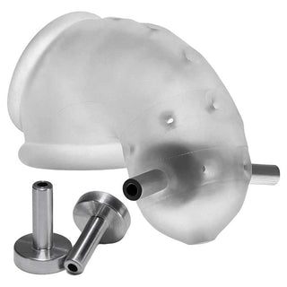 OXBALLS Airlock Electro Air-Lite Vented Chastity
