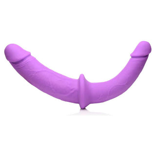 Strap U Double Charmer Silicone Double Dildo with Harness