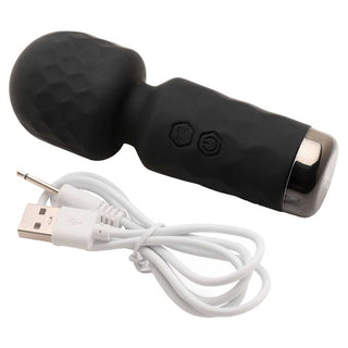 Bang! 10X Mini Silicone Rechargeable Wand - Purple