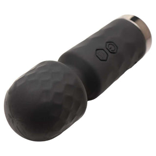 Bang! 10X Mini Silicone Rechargeable Wand - Black