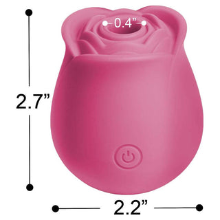 Bloomgasm The Perfect Rose Rechargeable Silicone Clitoral Stimulator - Pink