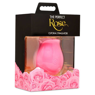 Bloomgasm The Perfect Rose Rechargeable Silicone Clitoral Stimulator - Red