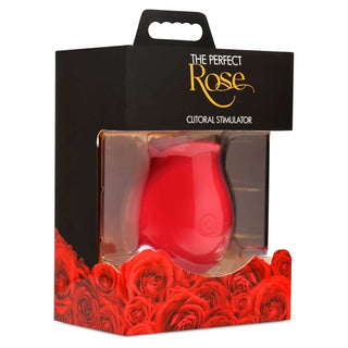 Bloomgasm The Perfect Rose Rechargeable Silicone Clitoral Stimulator - Pink
