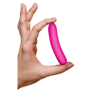BANG! - Tapered Flexible Silicone Bullet - Pink