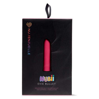 Nu Sensuelle Evie Nubii Rechargeable Silicone Bullet - Yellow