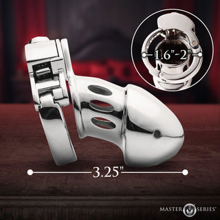 Master Series Cock Cuff Snap-On Chastity Cage
