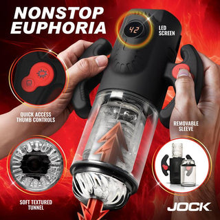 Jock - Turbo Max Spinning, Thrusting, & Sucking Masturbator