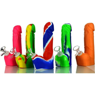 Bong - 7" Silicone Penis Bong