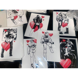 Drum Art on Blank Card