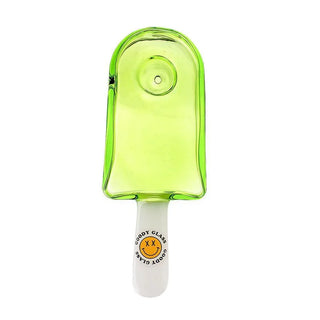 Pipe - Goody Glass - Popsicle Hand Pipe - Slime Green