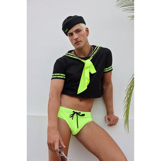 BADBUI - Perfect Cut Swim Brief - NEON YELLOW