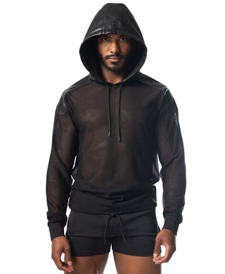 Nasty Pig - Intake Hooded Long Sleeve - Black