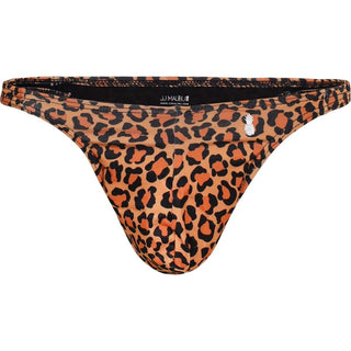 JJ Malibu - Cheeky Classic G-String Thong - Leopard