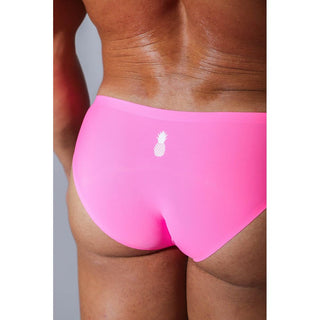 JJ Malibu - After-Hours Silky Seamless Briefs - Hot Pink